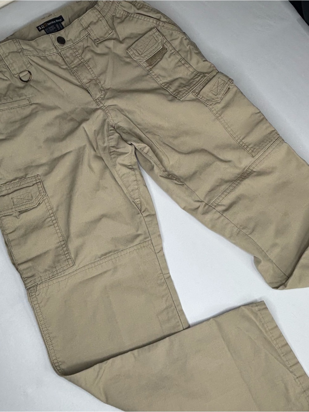 5.11 Tactical Series Women’s Ripstop Cargo Pants Khaki Utility Hiking Size 6